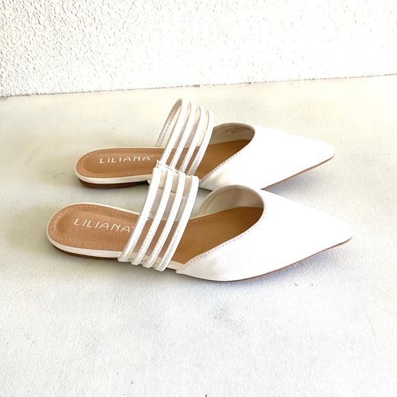 LILIANA Alda mesh slide white - various - Picture 3 of 10